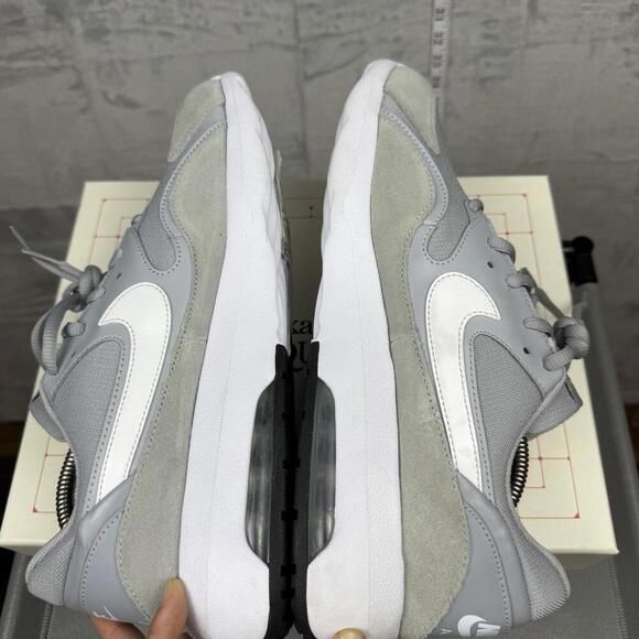 Nike Air Max Nostalgic Wolf Grey Men’s Sneaker Shoes Size 10.5 Running Casual - Picture 4 of 7